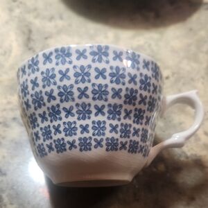 Vintage Nikko Double Phoenix Willow Blue and White Teacup